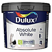 Dulux Boja za zid Absolute White  (Bijela, Mat, 3 l) | BAUHAUS
