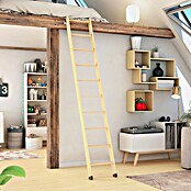 Star Stairs Hochbettleiter (Holz, 10 Stufen, 256 cm)