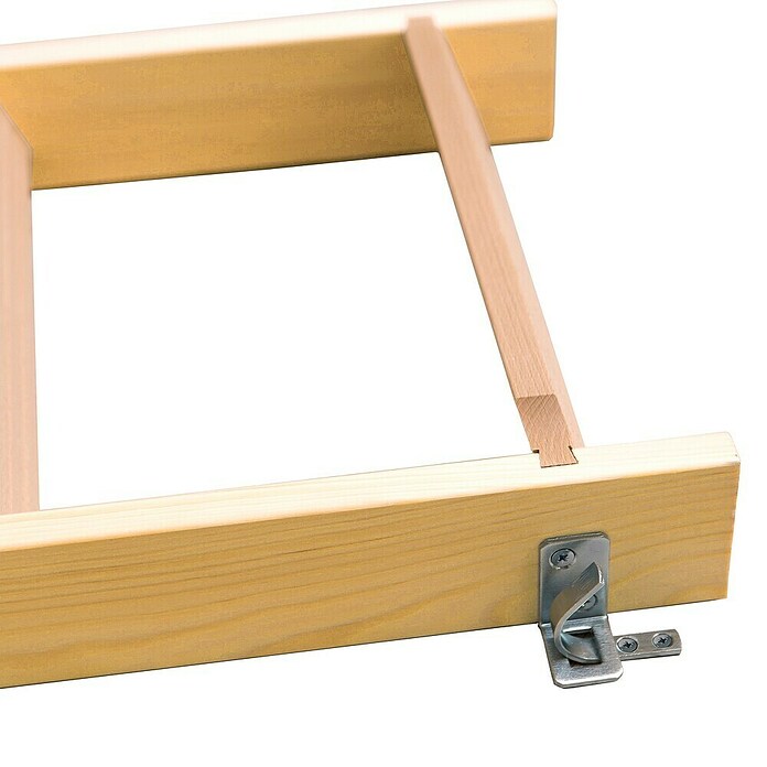 Star Stairs Hochbettleiter (Holz, 10 Stufen, 256 cm)