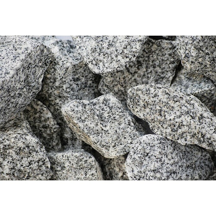 Scherf Bruchsteine Granit Big Bag (Grau, Weiß, Körnung: 50 mm - 100 mm, 1 000 kg) | BAUHAUS