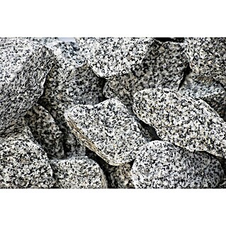 Scherf Bruchsteine Granit Big Bag (Grau, Weiß, Körnung: 50 mm - 100 mm, 1 000 kg)