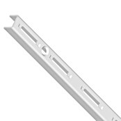 Element System Classic Wandschiene EL 50 (Länge: 14,5 cm, Einlochsystem, Stahl, Weiß)