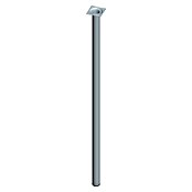 Element System Möbelfuß (Ø x L: 30 x 800 mm, Traglast: 50 kg, Farbe: Edelstahl)