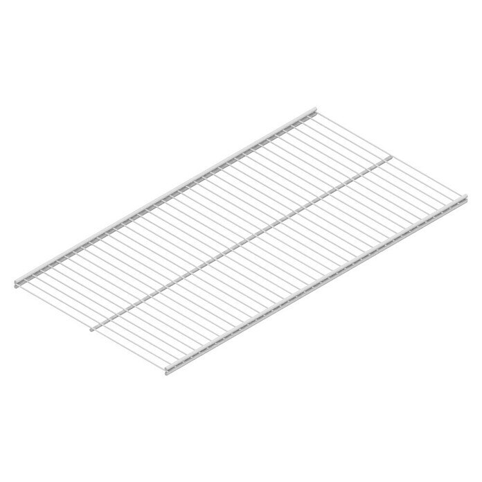 Element System Twin Drahtboden Vario (L x B: 80 x 30 cm, Geeignet für: Twin Drahtbodenträger, Weiß) | BAUHAUS