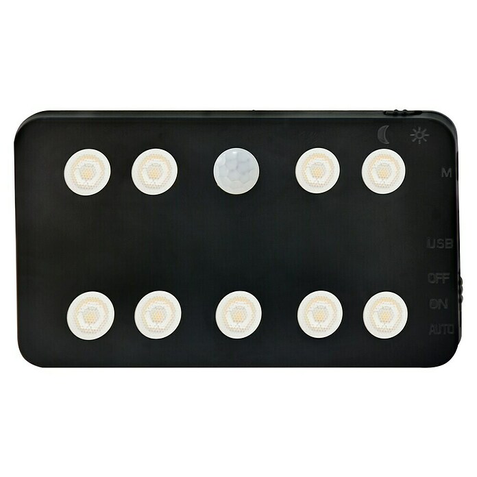 REV LED-Wandleuchte Akku-Spotleuchte (L x B x H: 120 x 70 x 10 mm, Schwarz) | BAUHAUS
