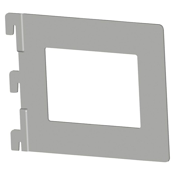 Element System Bücherbügel (11,8 x 14,3 cm, Geeignet für: Schiene Classic Raster 50, Weiß)