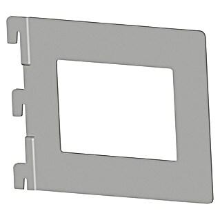 Element System Bücherbügel (11,8 x 14,3 cm, Geeignet für: Schiene Classic Raster 50, Weiß)