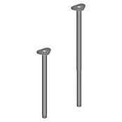 Element System Teleskop-Möbelfuß Expand (Durchmesser: 50 mm, Verstellbar: 800 - 1.200 mm, Aluminium)