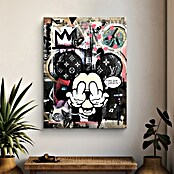 Dotcomcanvas Decopanel (Less Hate, B x H: 84 x 112 cm) | BAUHAUS