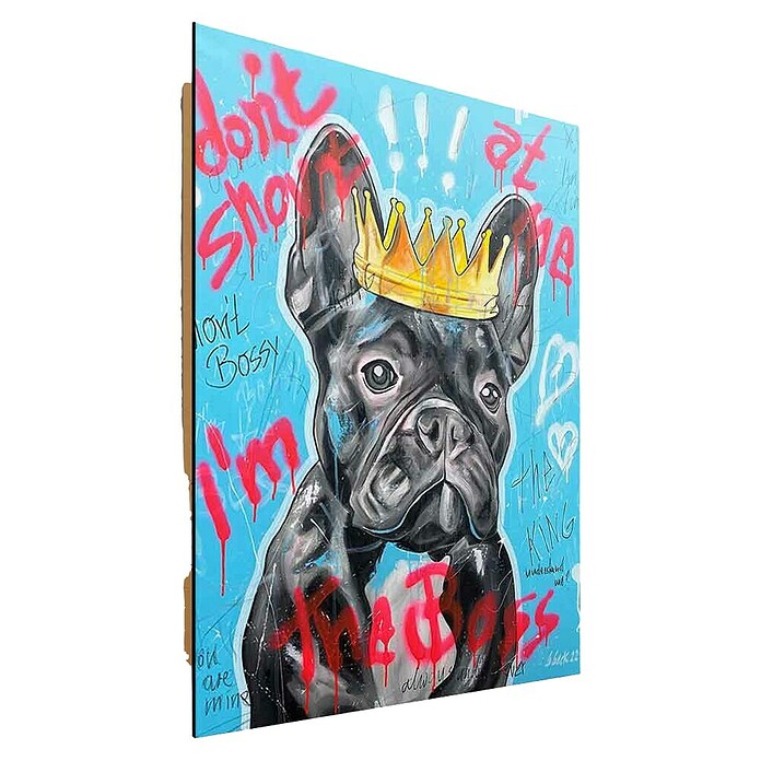 Dotcomcanvas Decopanel (I´m the King, B x H: 84 x 112 cm) | BAUHAUS