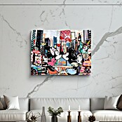 Dotcomcanvas Decopanel (Kiss in New York, B x H: 112 x 84 cm) | BAUHAUS