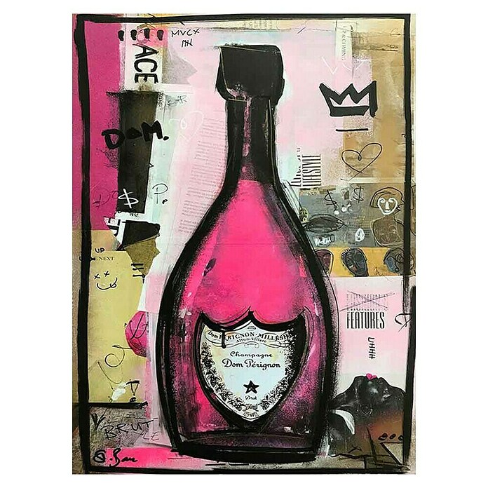 Dotcomcanvas Okrasni panel  (Rose Champagne, Š x V: 84 x 112 cm) | Lesene slike | Stenske slike | Slike in okvirji | Dekoracija stanovanja | Izdelki | BAUHAUS