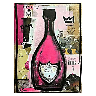 Dotcomcanvas Okrasni panel (Rose Champagne, Š x V: 84 x 112 cm)