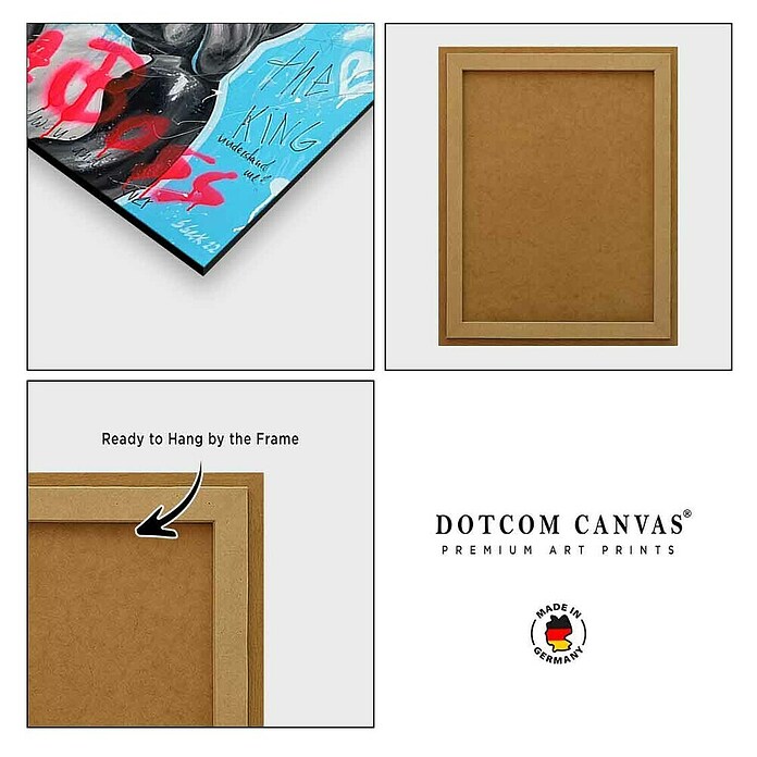 Dotcomcanvas Decopanel (I´m the King, B x H: 84 x 112 cm) | BAUHAUS
