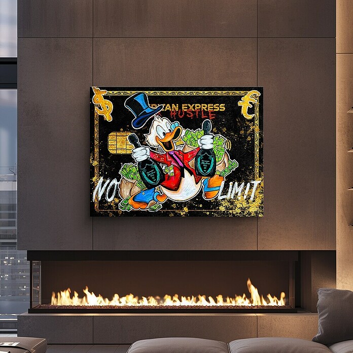 Dotcomcanvas Okrasni panel  (No Limit, Š x V: 112 x 84 cm) | Lesene slike | Stenske slike | Slike in okvirji | Dekoracija stanovanja | Izdelki | BAUHAUS