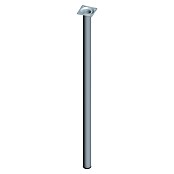 Element System Möbelfuß (Ø x L: 30 x 700 mm, Traglast: 50 kg, Farbe: Edelstahl)