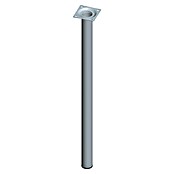 Element System Möbelfuß (Ø x L: 30 x 600 mm, Traglast: 50 kg, Farbe: Edelstahl)