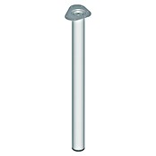 Element System Möbelfuß (Ø x L: 60 x 800 mm, Traglast: 75 kg, Farbe: Edelstahl)