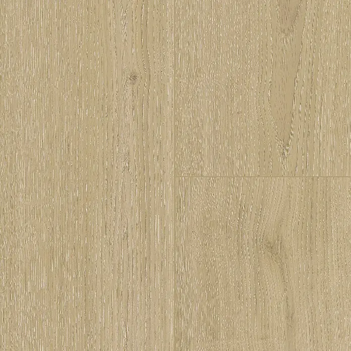 Parador Vinylboden Basic 5.3 - Eiche Regent beige, Landhausdiele, 1.209 x 225 x 5,3 mm - Nahaufnahme eines hellen, natürlich wirkenden Holzfußbodens mit feiner Maserung und realistischer Holzoptik.