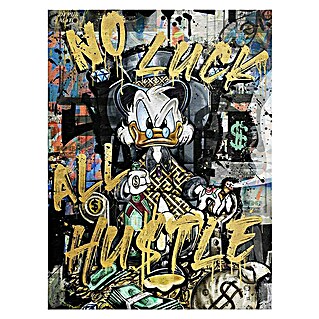 Dotcomcanvas Okrasni panel (All Hustle Duck, Š x V: 84 x 112 cm)