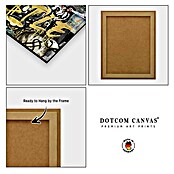 Dotcomcanvas Okrasni panel  (All Hustle Duck, Š x V: 84 x 112 cm) | Lesene slike | Stenske slike | Slike in okvirji | Dekoracija stanovanja | Izdelki | BAUHAUS