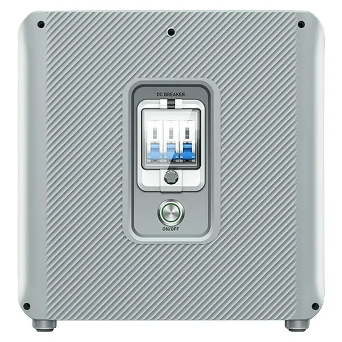 Bluetti Batteriespeicher EP600 - 1 Stk. - Abbildung eines DC-Schutzschalters, eines wichtigen Geräts zum Schutz vor Gleichstromüberlastungen in Solaranlagen und anderen Anwendungen.