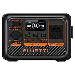 Bluetti Powerstation P-AC2P (230 Wh, Schwarz)