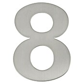 Huisnummer (Roestvrij staal, Hoogte: 15 cm, Motief: 8) | BAUHAUS