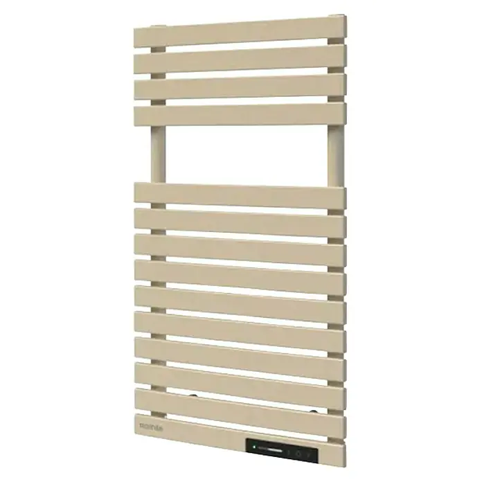 Rointe Radiador toallero eléctrico Neo - An x Al: 50 x 78 cm, 300 W, Blanco ostra - Radiador con listones horizontales y control digital para la regulación de la temperatura, ideal para baños.