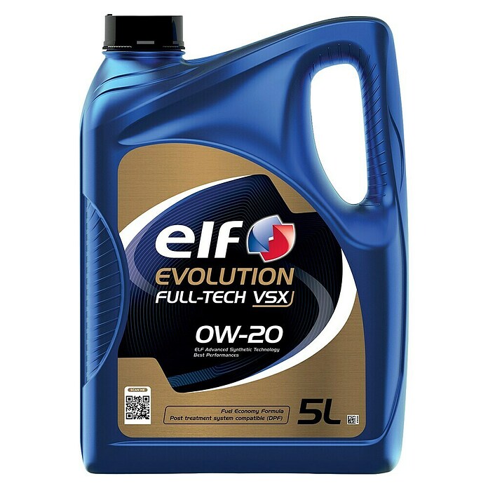 Elf Motorno olje Evolution Full-Tech VSX  (0W-20, C5, 5 l) | 2740 - Motorenöle Marke | BDDA - Motorenöle | BDD - Autozubehör | BD - Autozubehör | B - Werkz/Masch/Maschzubeh/Auto | BAUHAUS