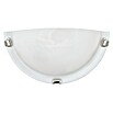 Eglo Basic Wandleuchte Salome (60 W, Weiß/Chrom, L x H: 30 x 15 cm)