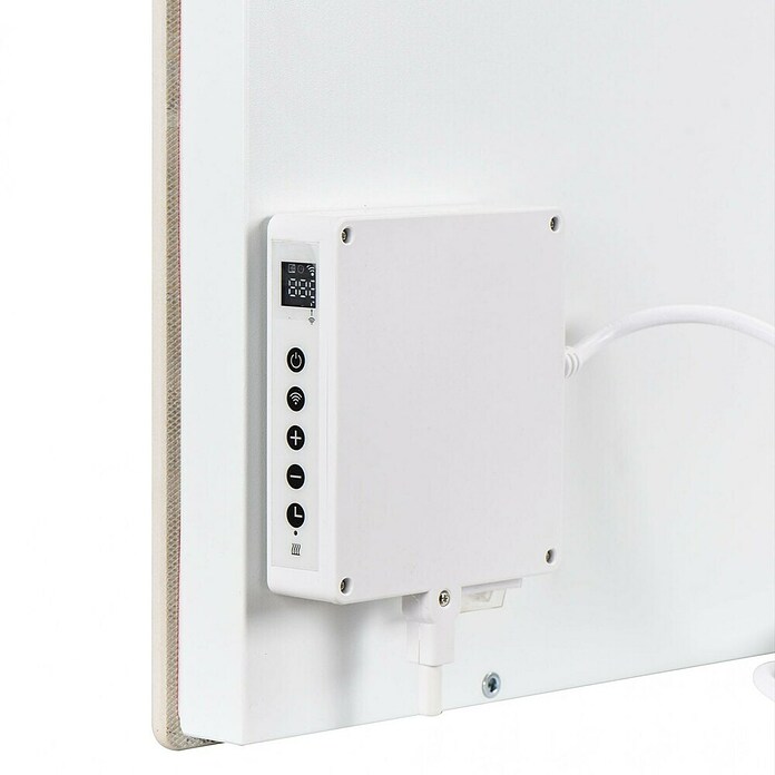 Purline Emisor térmico Marbly A1000 (1.000 W, Blanco, 7 x 120 x 60 cm) | BAUHAUS