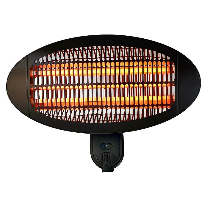 Purline Terrassenstrahler Heaty EX2000 Wall (Höhe: 32 cm) | BAUHAUS