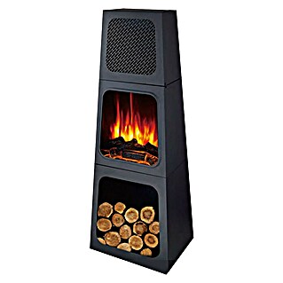 Purline Infrarot-Heizstrahler CHE-730 (35 x 45 x 120 cm, 1 800 W, Schwarz)