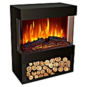 Purline Chimenea eléctrica Heaty Lampy (1.800 W, Negro, 30 x 60 x 73,5 cm) | BAUHAUS