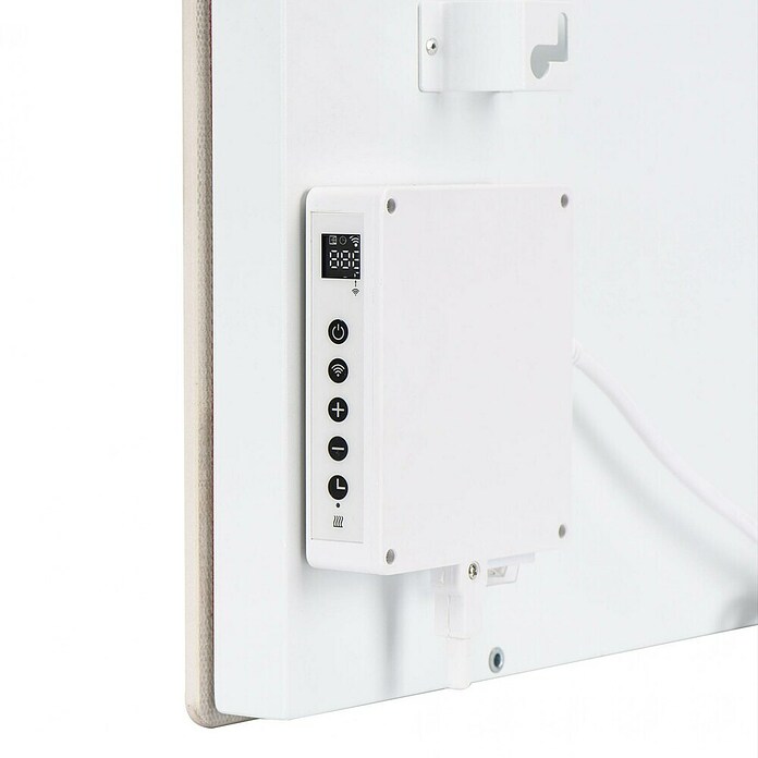 Purline Emisor térmico Marbly A500 (500 W, Blanco, 7 x 60 x 60 cm) | BAUHAUS
