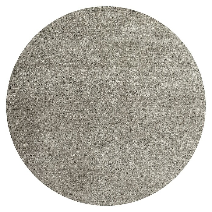 Alfombra de pelo corto Toscana (Beige, Diámetro: 160 cm, 100% Poliéster) | BAUHAUS