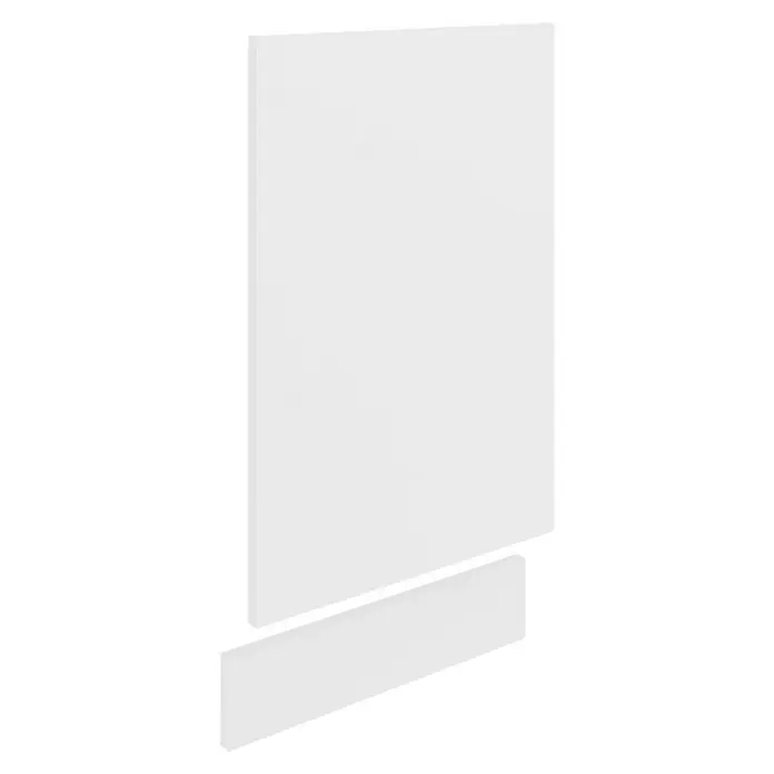 VCM Esilo Geschirrspülerfront - L x B x H: 2 x 45 x 67 cm, Weiß - Die minimalistische weiße Oberfläche betont die schlichte Eleganz dieses modernen Möbelstücks. Ideal für ein stilvolles Zuhause.