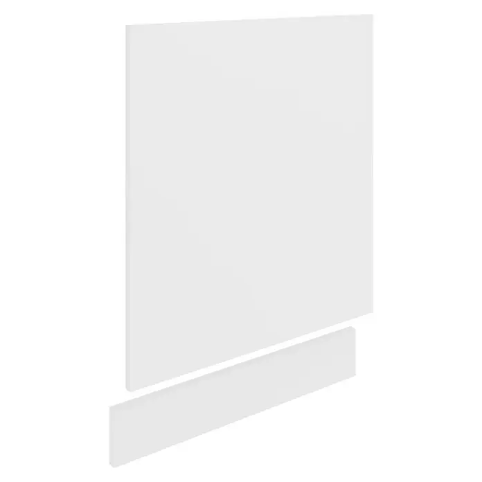 VCM Esilo Geschirrspülerfront - L x B x H: 2 x 60 x 67 cm, Weiß - Das minimalistische weiße Möbelstück strahlt schlichte Eleganz aus und passt perfekt in moderne Wohnräume. Es bietet Stauraum und ist ein echter Hingucker.