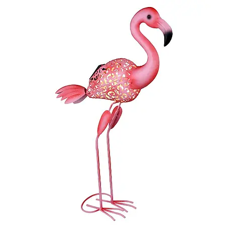 Globo  Solar-Dekoleuchte Flamingo
