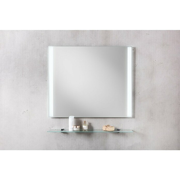Fackelmann Glasablage (Breite: 80 cm, Chrom) | BAUHAUS