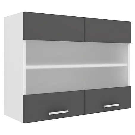 VCM Esilo Glas-Hängeschrank