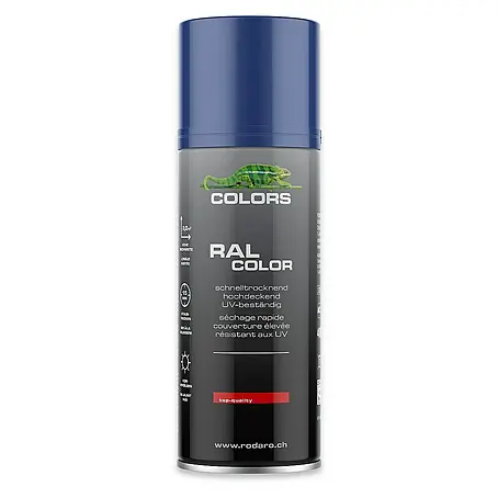 Colors  Farbspray Sprühlack 400ml RAL5002 Marineblau Glanz