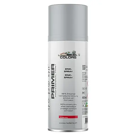Colors  Farbspray Zinkspray Sprühlack 400ml Grau