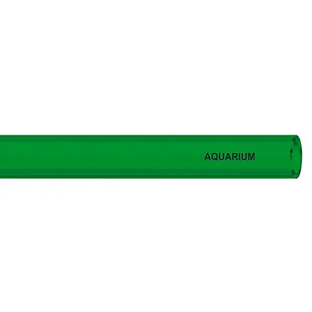 Fitt  Manguera de PVC transparente verde a metros Aquarium