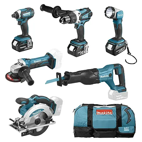 Makita Akku-Set DLX 6046