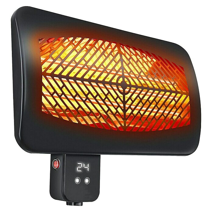 Purline Estufa de exterior Heaty Gleam Wall (Altura: 32 cm) | BAUHAUS