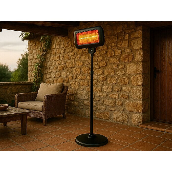 Purline Estufa de exterior Heaty Gleam (Altura: 210 cm) | BAUHAUS
