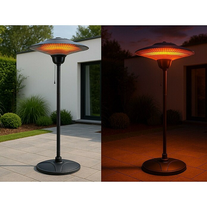 Purline Estufa de exterior Heaty Lampy (Altura: 200 cm) | BAUHAUS