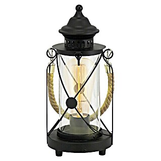 Eglo Tafellamp Bradford (60 W, Zwart, Hoogte: 33 cm)